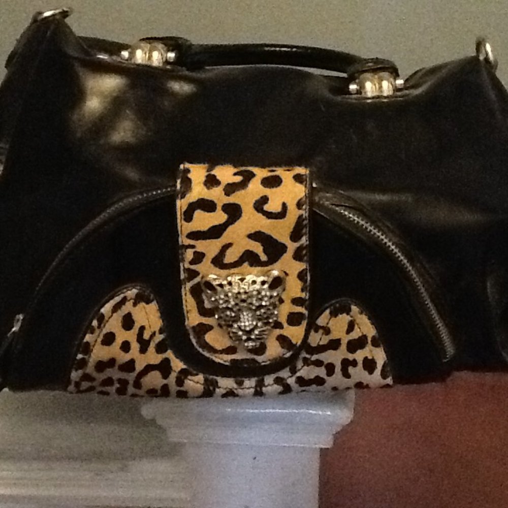 Large Array Leopard Handbag - New Old Stock - Picture 2 of 7